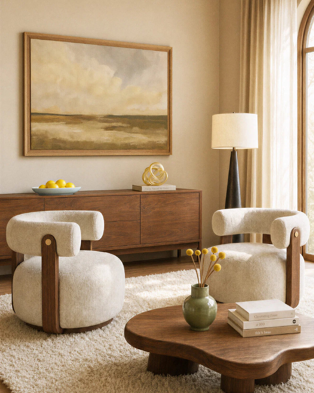 Keystone Swivel Lounge Chair