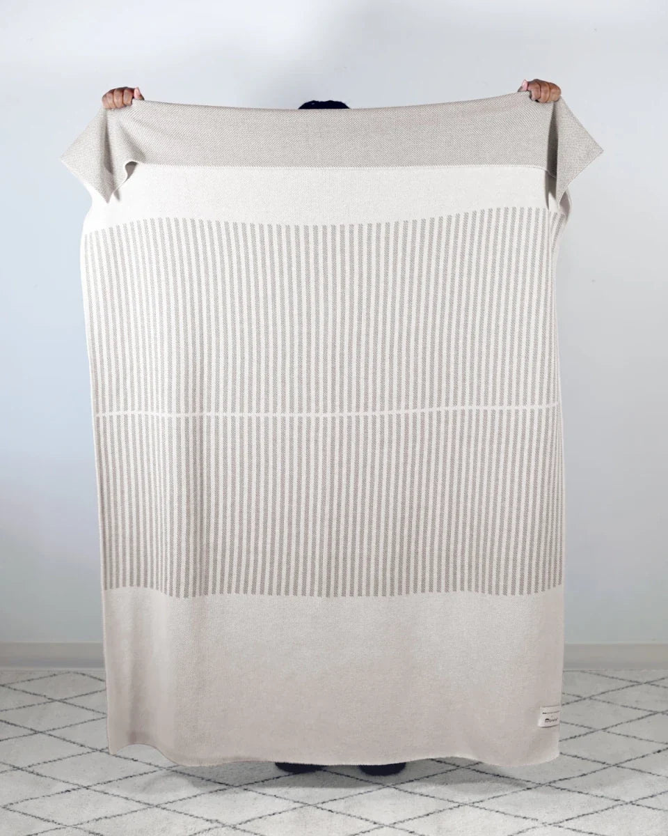Sunbrella® Horizon Line Indoor/Outdoor Throw