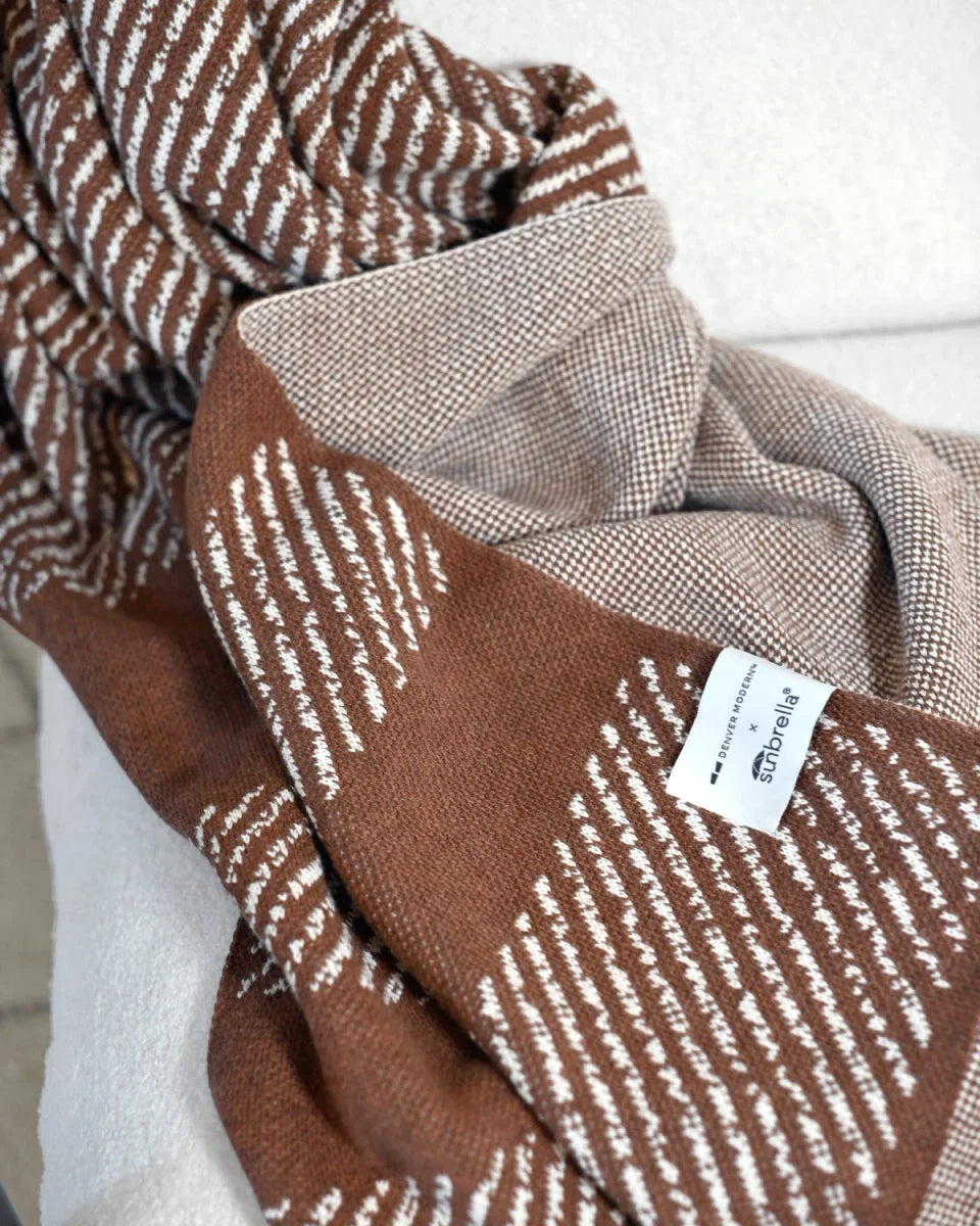 Sunbrella® Red Rocks Indoor/Outdoor Throw