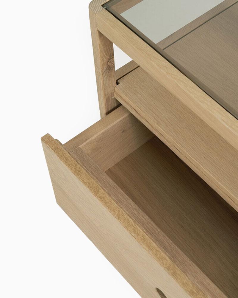Spindle Bedside Table