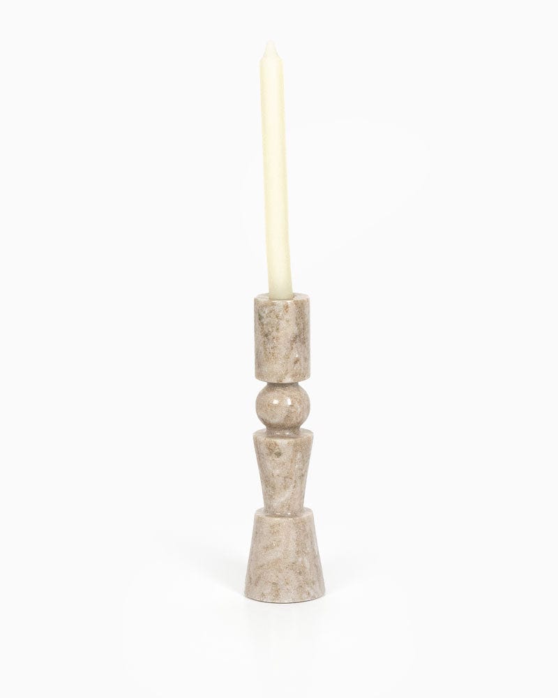 Rosette Taper Candlesticks