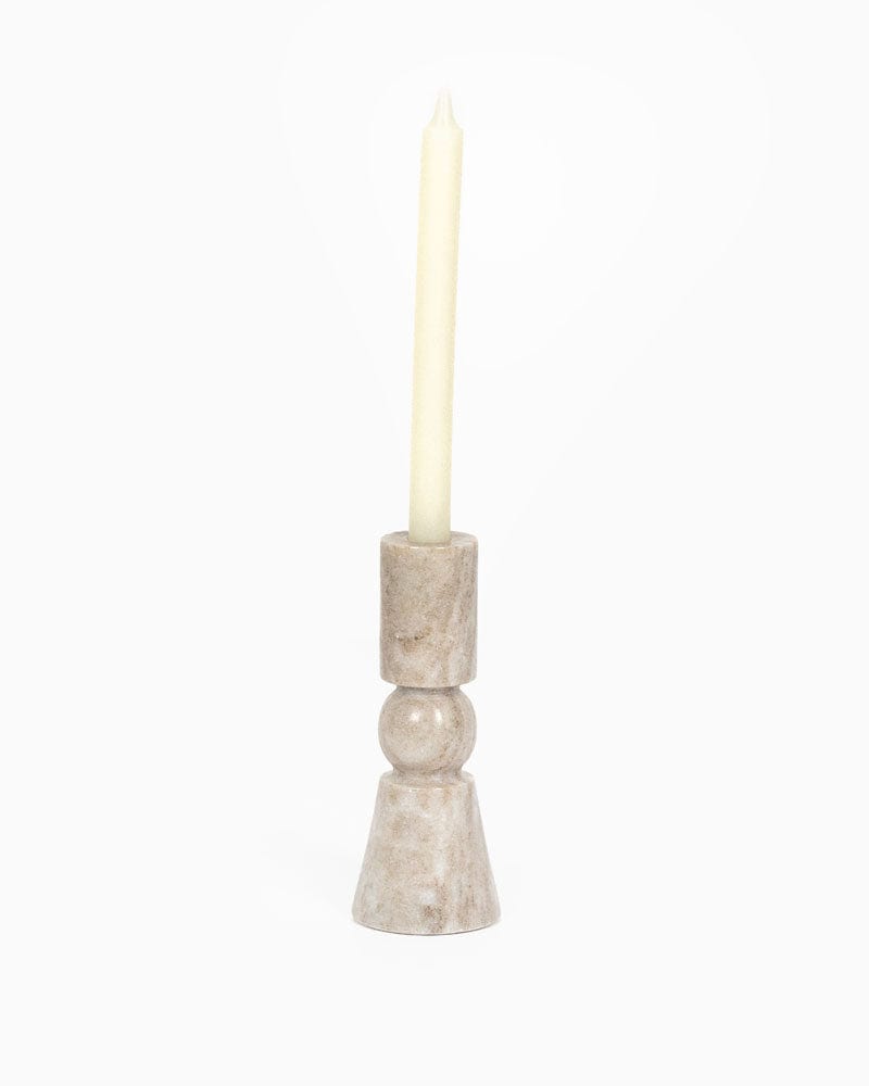 Rosette Taper Candlesticks