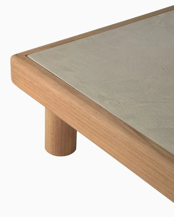 Monocle Outdoor Concrete Coffee Table