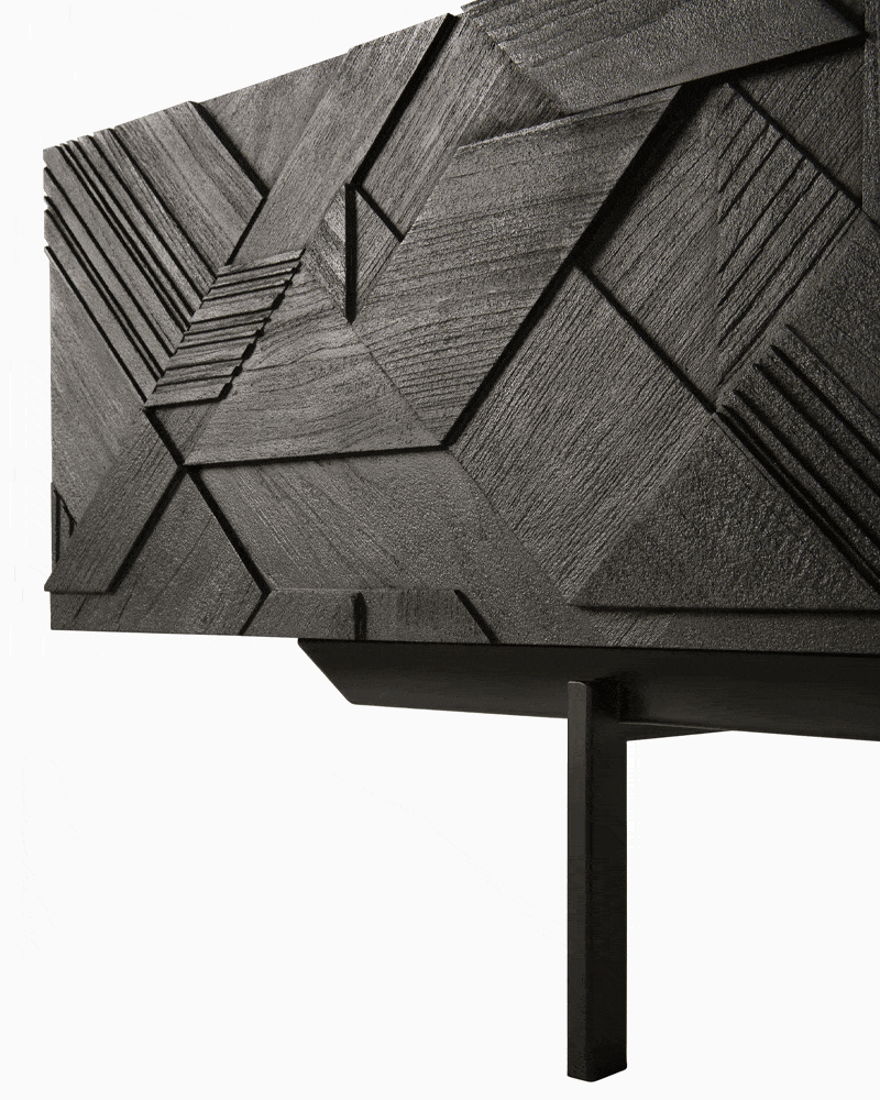 Graphic TV Cupboard