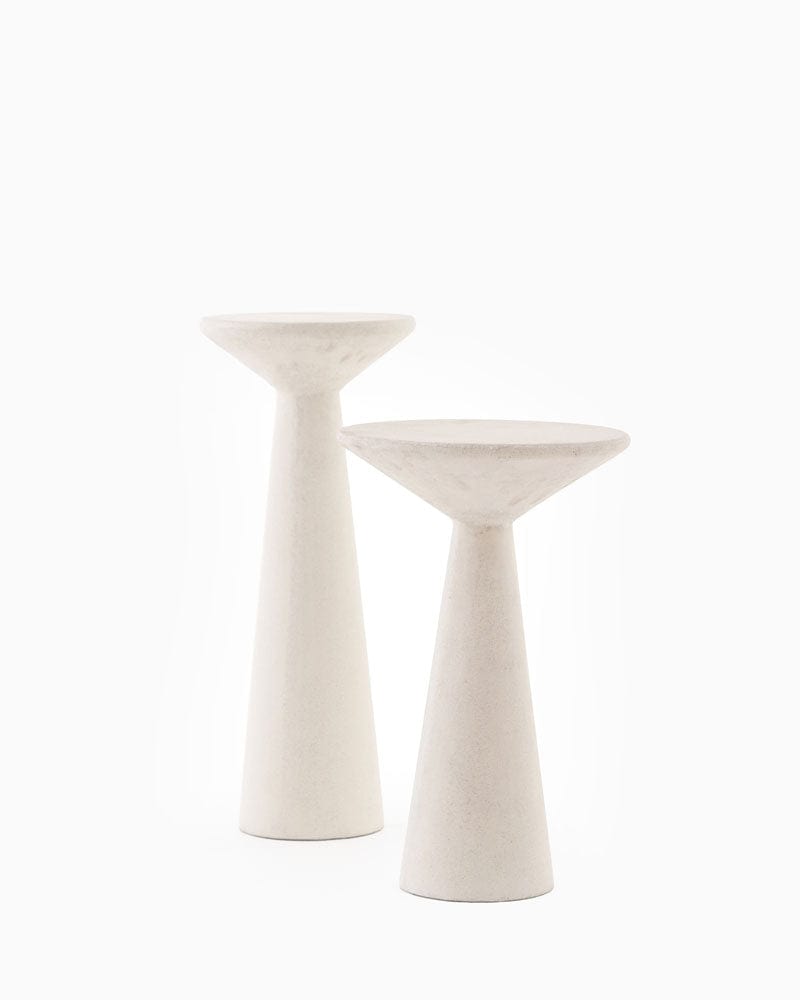 Ravine Concrete Accent Tables, Set of 2
