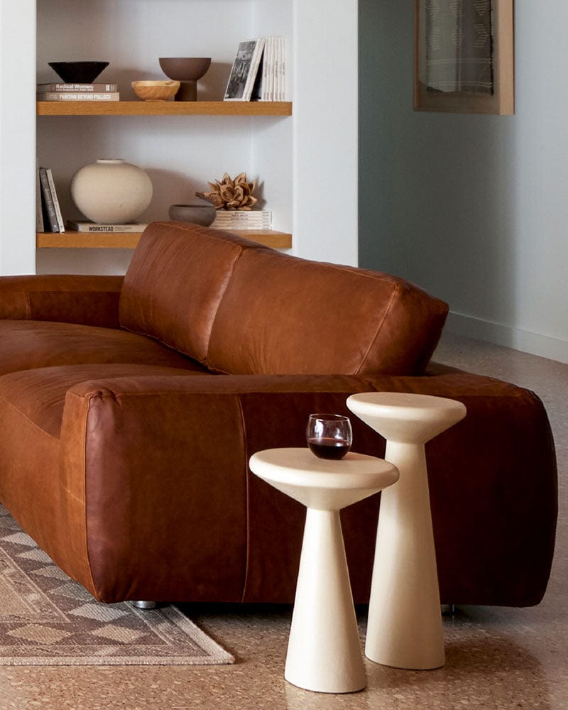 Ravine Concrete Accent Tables, Set of 2
