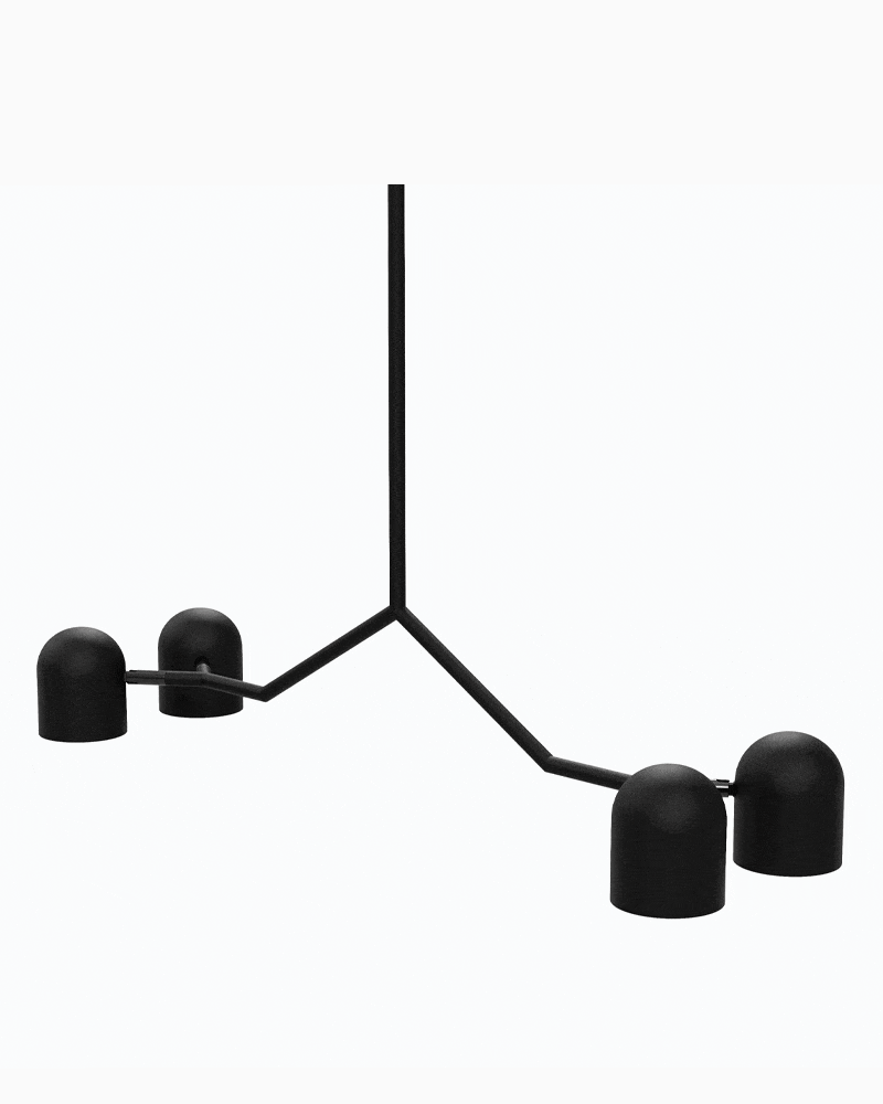Tandem 4-Head Pendant