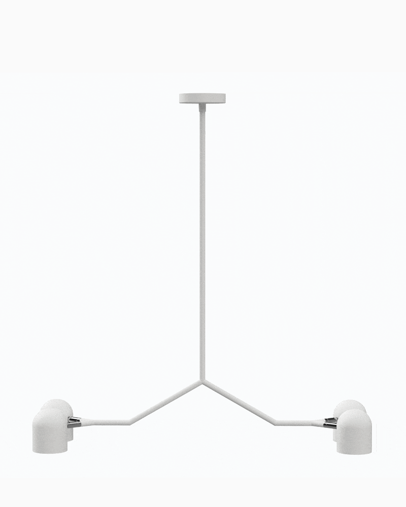 Tandem 4-Head Pendant