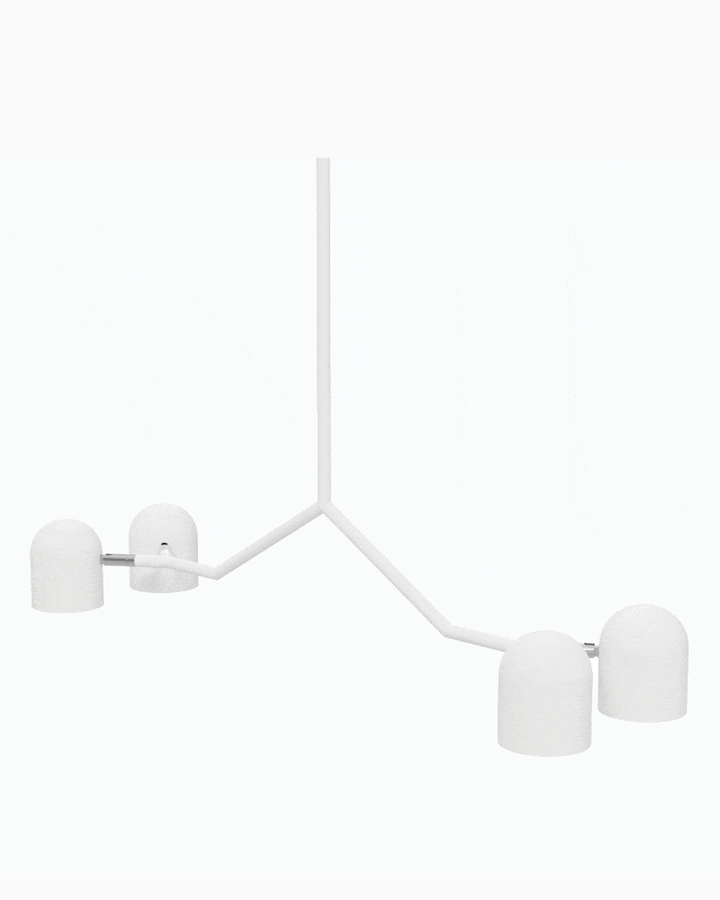 Tandem 4-Head Pendant